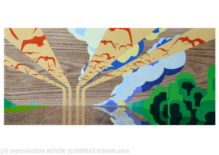 A Strange Light (A4 print)