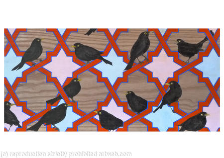 Blackbirds (A3 print)