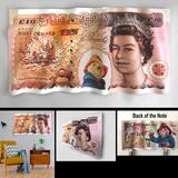 £10 Note Sculpture