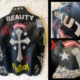 Biker Jacket 'Beauty' Sculpture