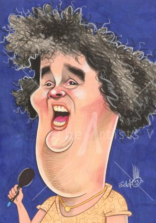 Edd's Heads: Susan Boyle