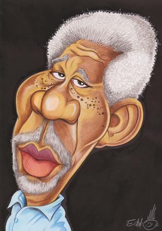 Edd's Heads: Morgan Freeman