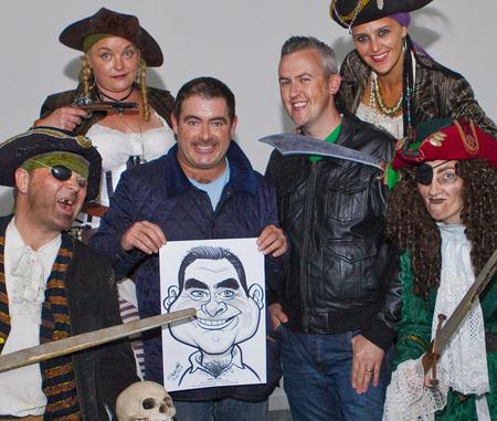 Meeting Des McLean's Minders!