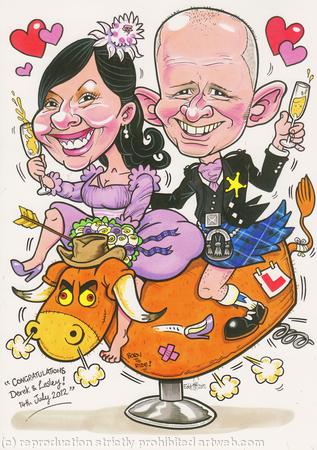 YEE-HAA! We got Married!