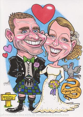 Rich and Lynsey's Wedding Invitation