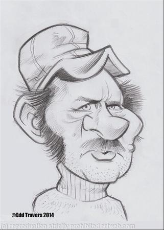 Robert Shaw as 'Quint' from 'JAWS' 