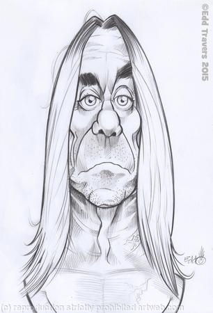Iggy Pop Sketch