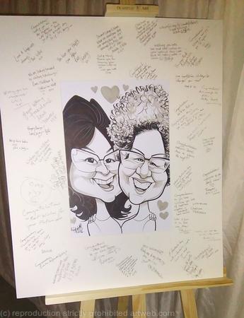 Wedding Guest Signing Board