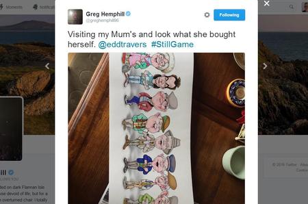 Greg Hemphill's Tweet