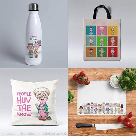 Auld Pals Merch Selection