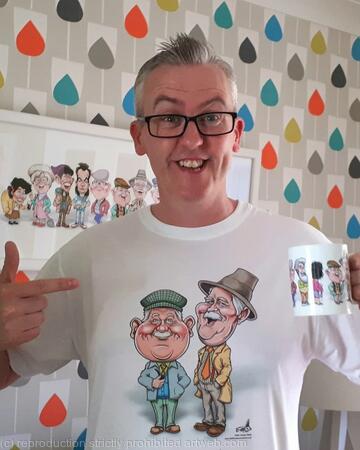 Auld Pals T-shirt, Mug and Print! - Best o' gear!