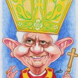 Edd's Heads: Pope Benedict