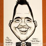 Best Man Caricature