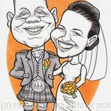 Wedding Stationery Caricature