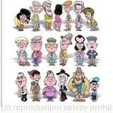 Auld Pals - 'The Whole Gang' Print