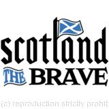 Scotland The Brave Logo