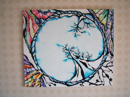 -the other side of lens- <レンズノ向コウ側>