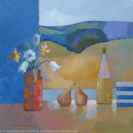 Spring Flowers in the window