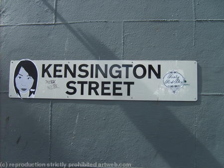 FRD sticker on Kensington St