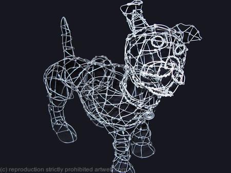 Small Wire Dog