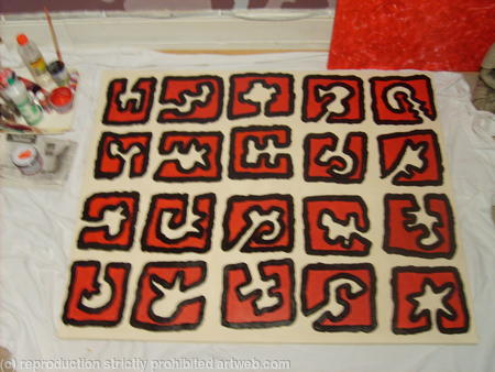 Square Doodles - work in progress