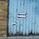Woof Woof Sticker at Notting Hill Carnival 2007