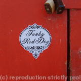 Funky Red Dog Logo