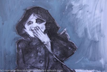 Laughing Girl, detail