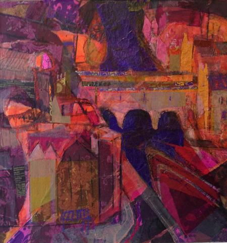 Pulteney Pink, detail