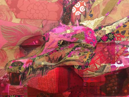 Gently Smiling, detail