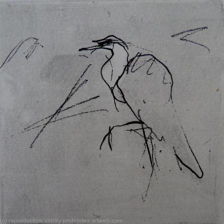 Heron  by Helen Kennedy