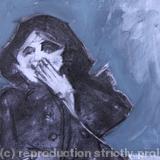 Laughing Girl, detail