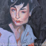 Miss O Connor, detail