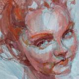 Red head; study. detail.