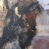 Buffalo, gold. Detail