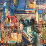 Pulteney Bridge , blue