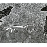 White Horse and Red Kites by Andy English