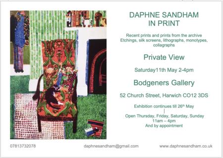 Daphne Sandham in Print