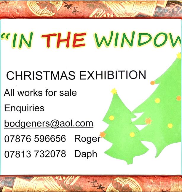 In the Window Christmas exhibition