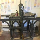 dismantling my litho press
