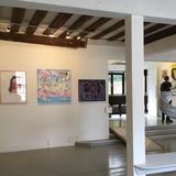 Seagulls at the Colchester Art Society Summer Open Minories Colchester