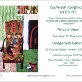 Daphne Sandham in Print
