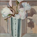 Sixties sugar shaker with Magnolia flowers