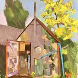 The Brown Shed and Mimosa