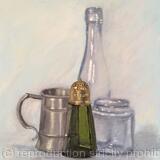 The green sugar shaker