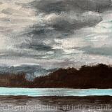 Dark skies over Pen Ponds