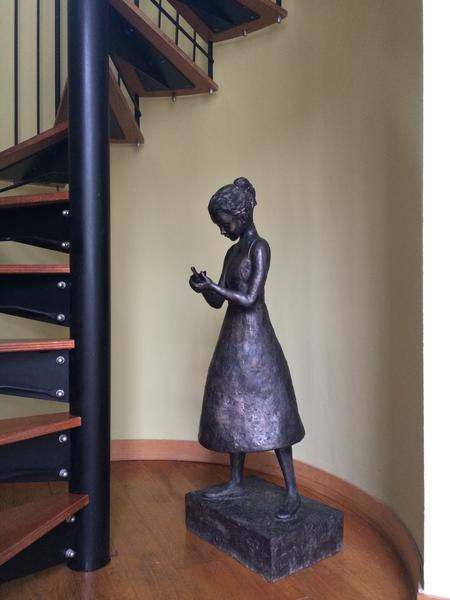 Frances with a Butterfly