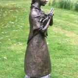 Ella gathering sticks -Winter