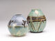 foliage moon jars