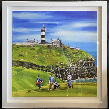 Golfers Kinsale Lighthouse